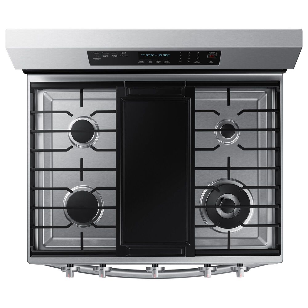 Samsung 6 Cu. Ft. Freestanding Gas True Convection Range with Wi-Fi and Air Fry in Stainless Steel, , large