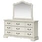 Millenium Arlendyne 4-Piece King Bedroom Set in Antique White, , large