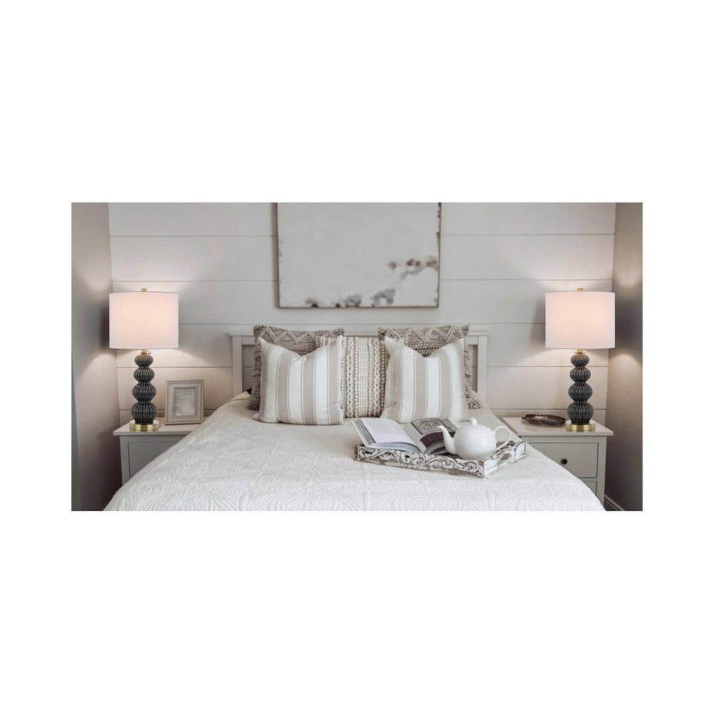 Cal Lighting Carlisle Table Lamp Pair, , large