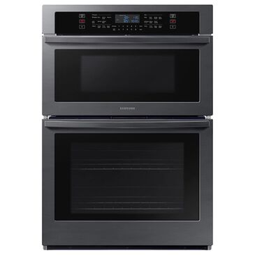 Samsung 30" Microwave Combination Wall Oven in Black Stainless Steel, , large