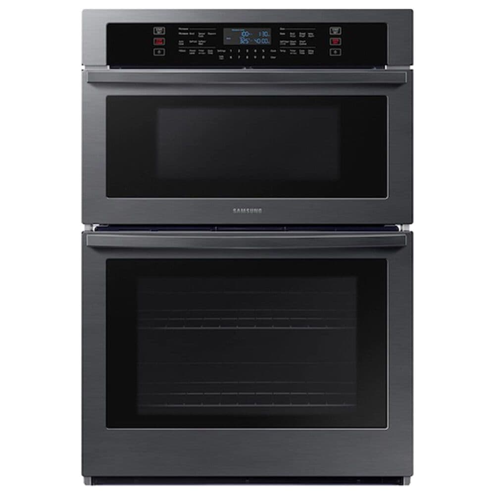 Samsung 30" Microwave Combination Wall Oven in Black Stainless Steel, , large