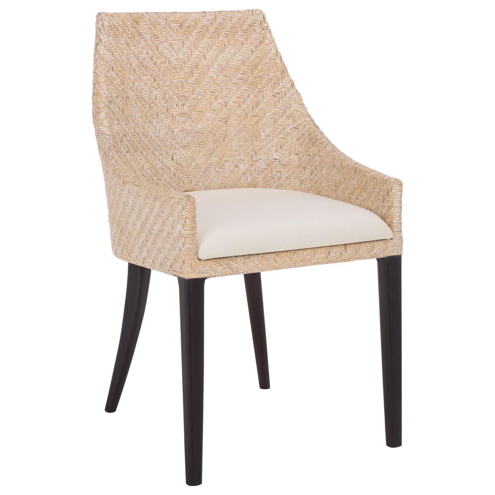 Safavieh Riko Arm Chair in Ivory, , large
