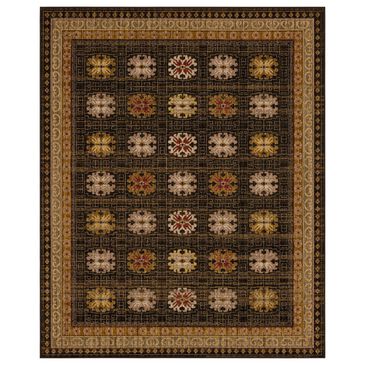 37B Bedouin Palataka 8" x 10" Gold Area Rug, , large
