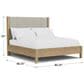 Riverside Furniture Davie King Upholstered Panel Bed in Pale Oak, , large