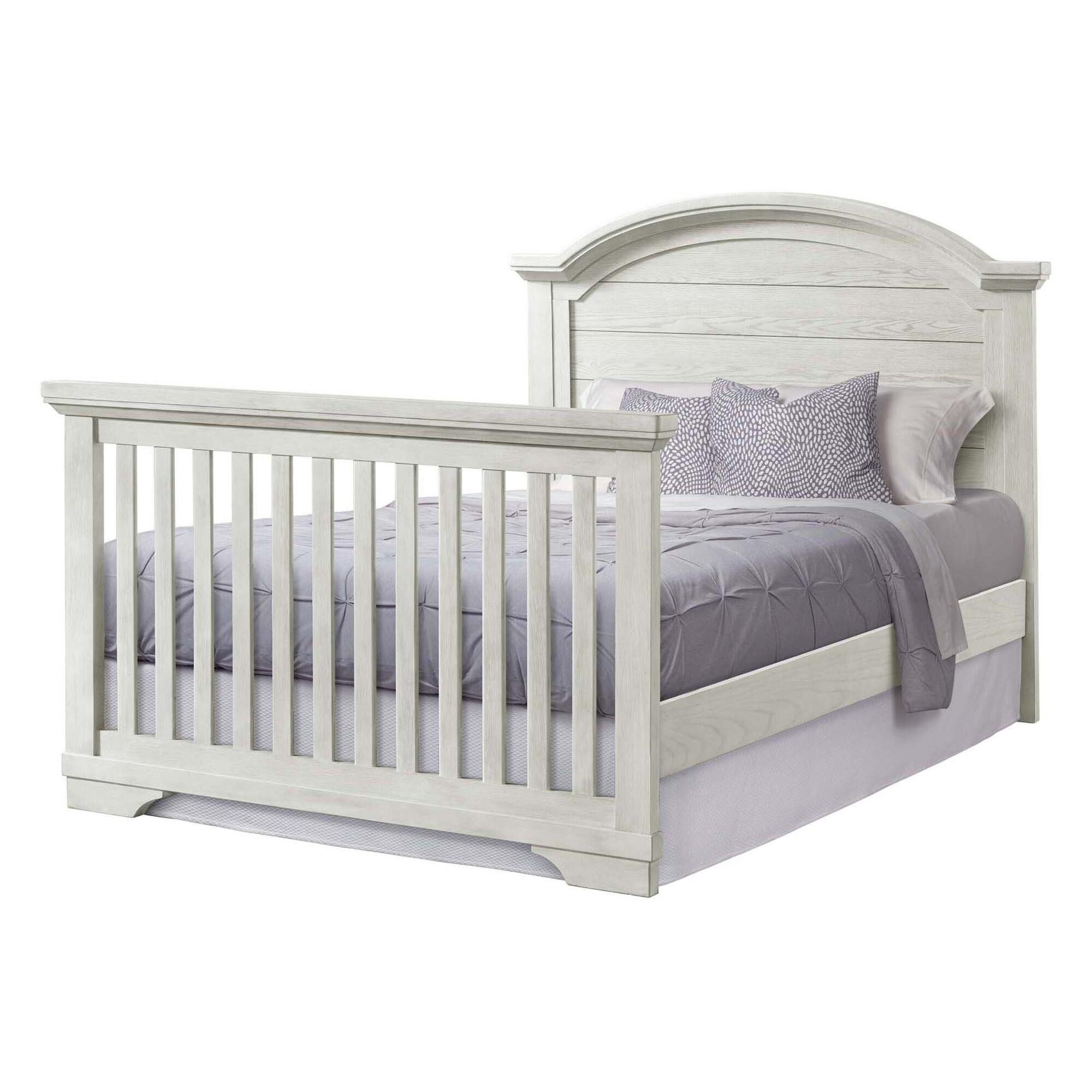 Eastern Shore Foundry Curved Top Convertible Crib in White Dove