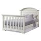 Eastern Shore Foundry Curved Top Convertible Crib in White Dove, , large