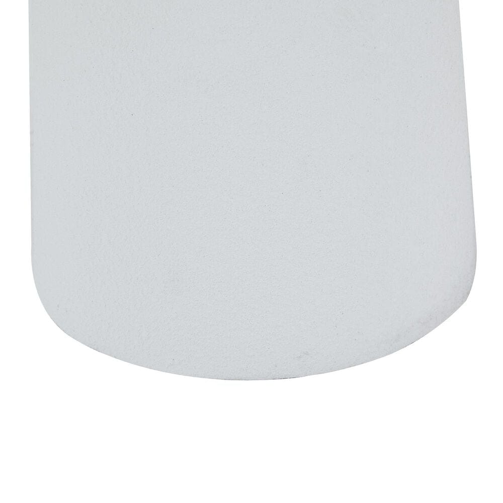 Maple and Jade Outdoor End Table in White, , large