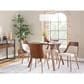 LumiSource Anabelle Side Chair with Cream Cushion in Walnut (Set of 2), , large