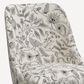 Rifle Paper Co Crafted by Cloth and Company Oxford Office Chair in Aviary Black/Cream, , large
