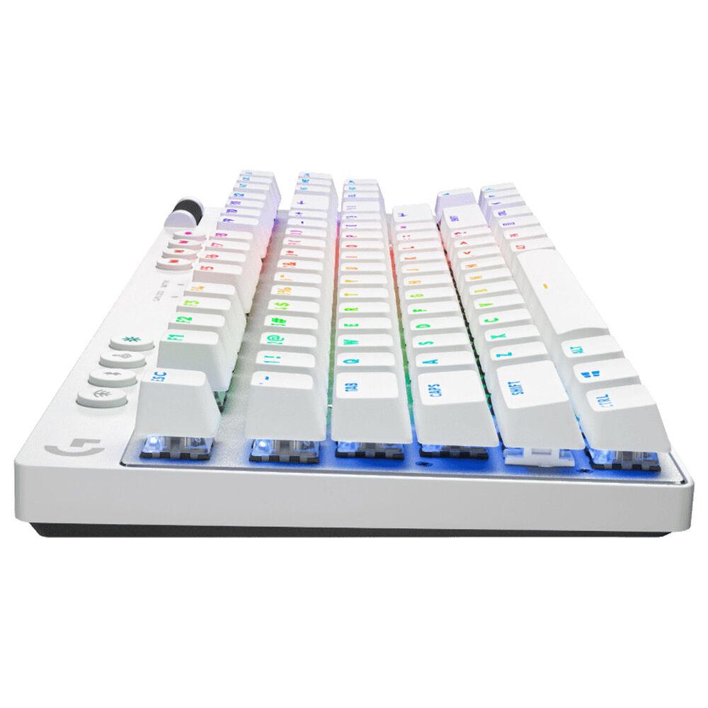 Logitech G ProX TKL Wireless Gaming Keyboard Tactile in White, , large