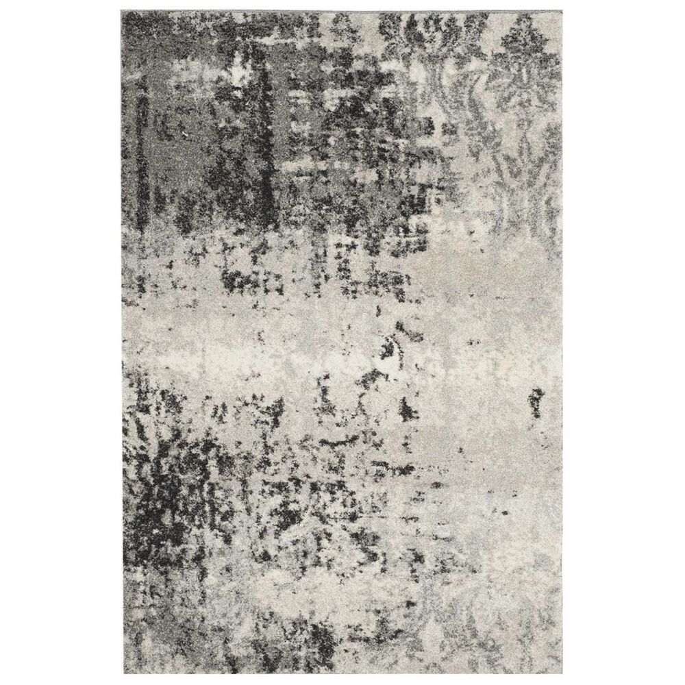 Safavieh Retro RET2139-7980 3" x 5" Light Grey and Grey Area Rug, , large