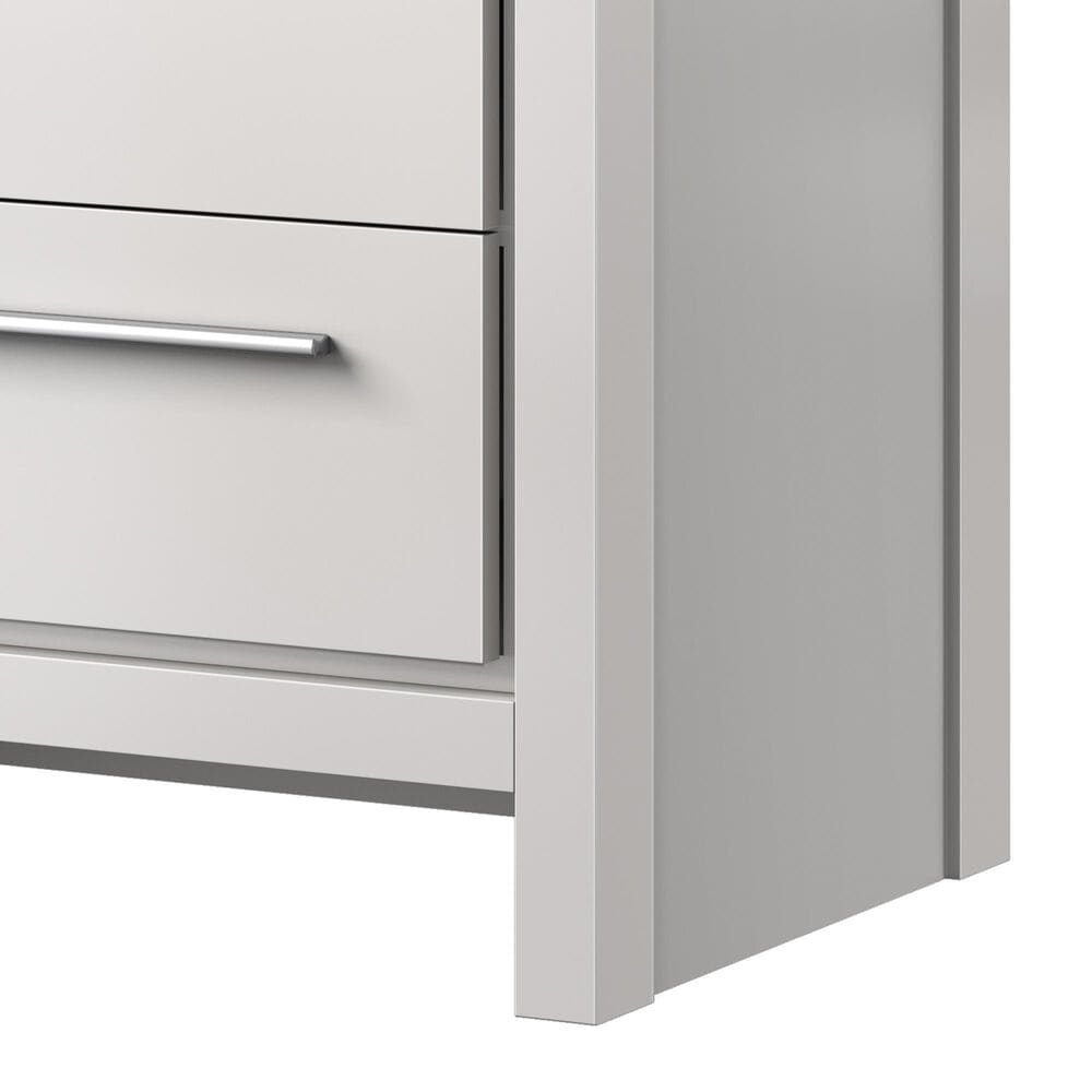 Lexora Home Lafarre 30&quot; Single Bathroom Vanity in Rustic Acacia with 2 cm White Cultured Marble Top, Rectangular Sink and 28&quot; Mirror, , large