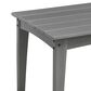 Ashley Cove Beach Outdoor Cocktail Table in Gray, , large