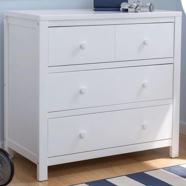 Delta Independence 3-Drawer Dresser in Bianca White, , large