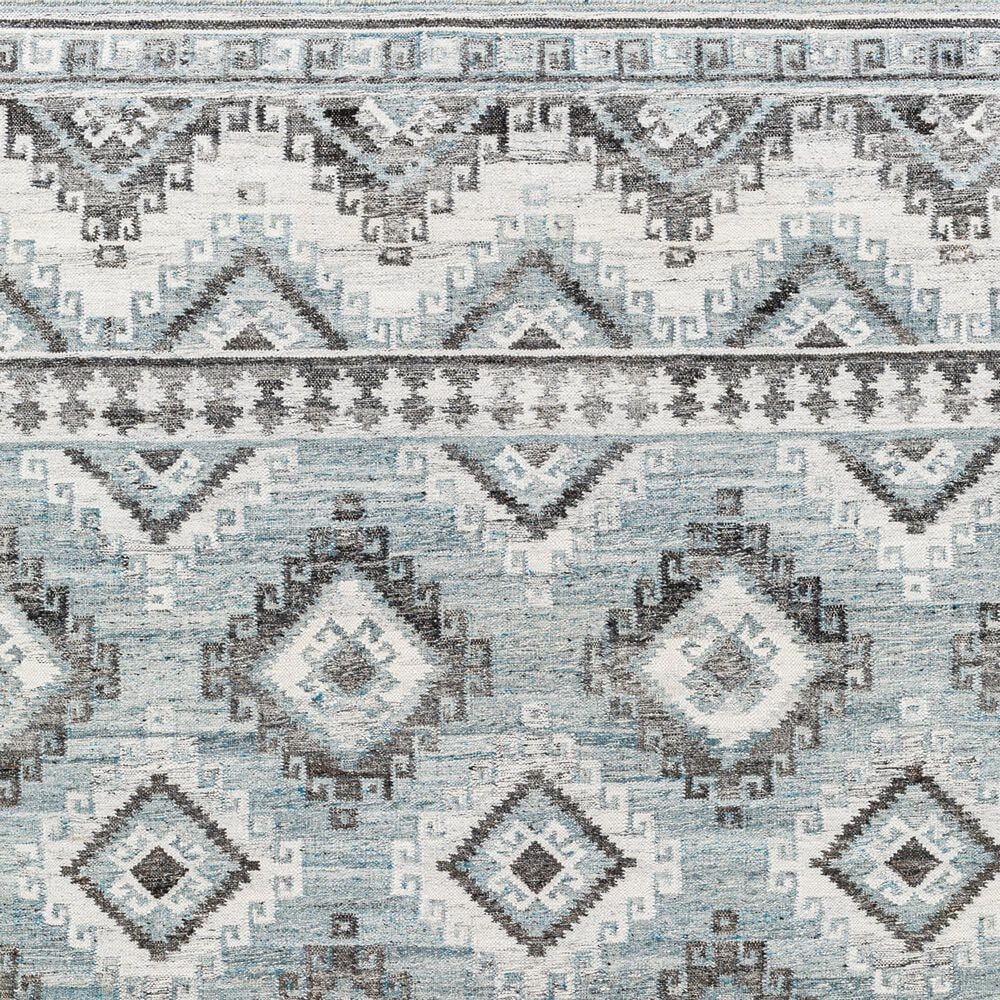 Surya Alyssa 2&#39;6&quot; x 8&#39; Slate, Brown, Ivory and Blue Runner, , large
