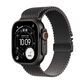 Apple Watch Ultra 3 (GPS+Cellular) 49mm Titanium Case with Titanium Milanese Loop - Large - Black - (2025), , large