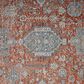 Feizy Marquette 3761F 9"6" x 12"7" Rust and Blue Area Rug, , large