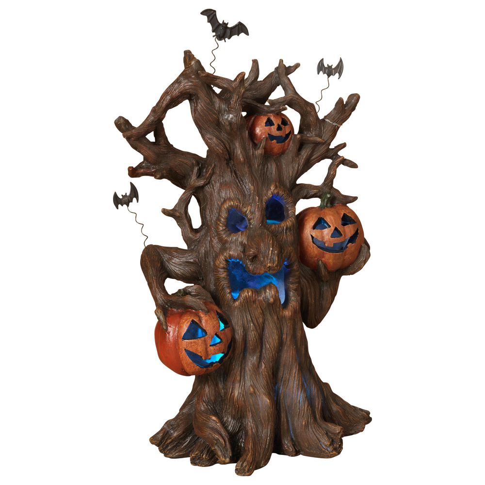The Gerson Company 18" Haunted Tree in Brown, , large