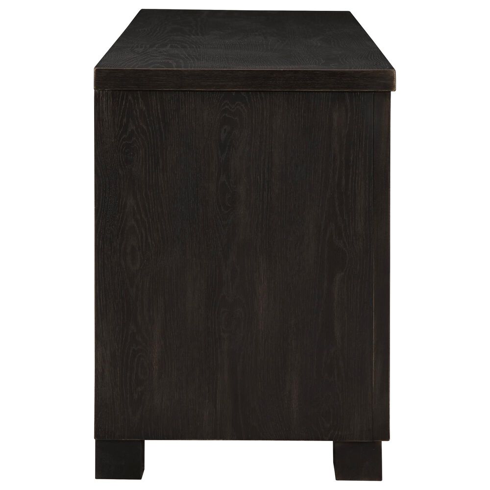 Ashley Galliden 80" TV Stand in Black, , large