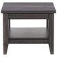 CorLiving Hollywood Side Table in Dark Grey, , large