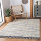 Safavieh Natura 9" x 12" Black and Ivory Area Rug, , large