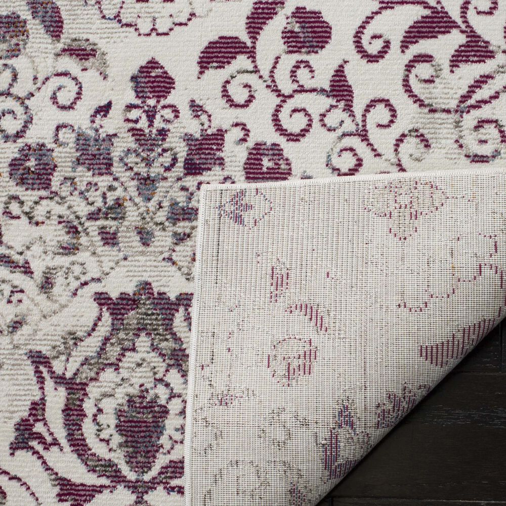 Safavieh Aria 2&#39; x 8&#39; Cream and Multicolor Runner, , large