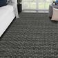Amer Rugs Houston 8"9" x 11"9" Dark Gray Area Rug, , large