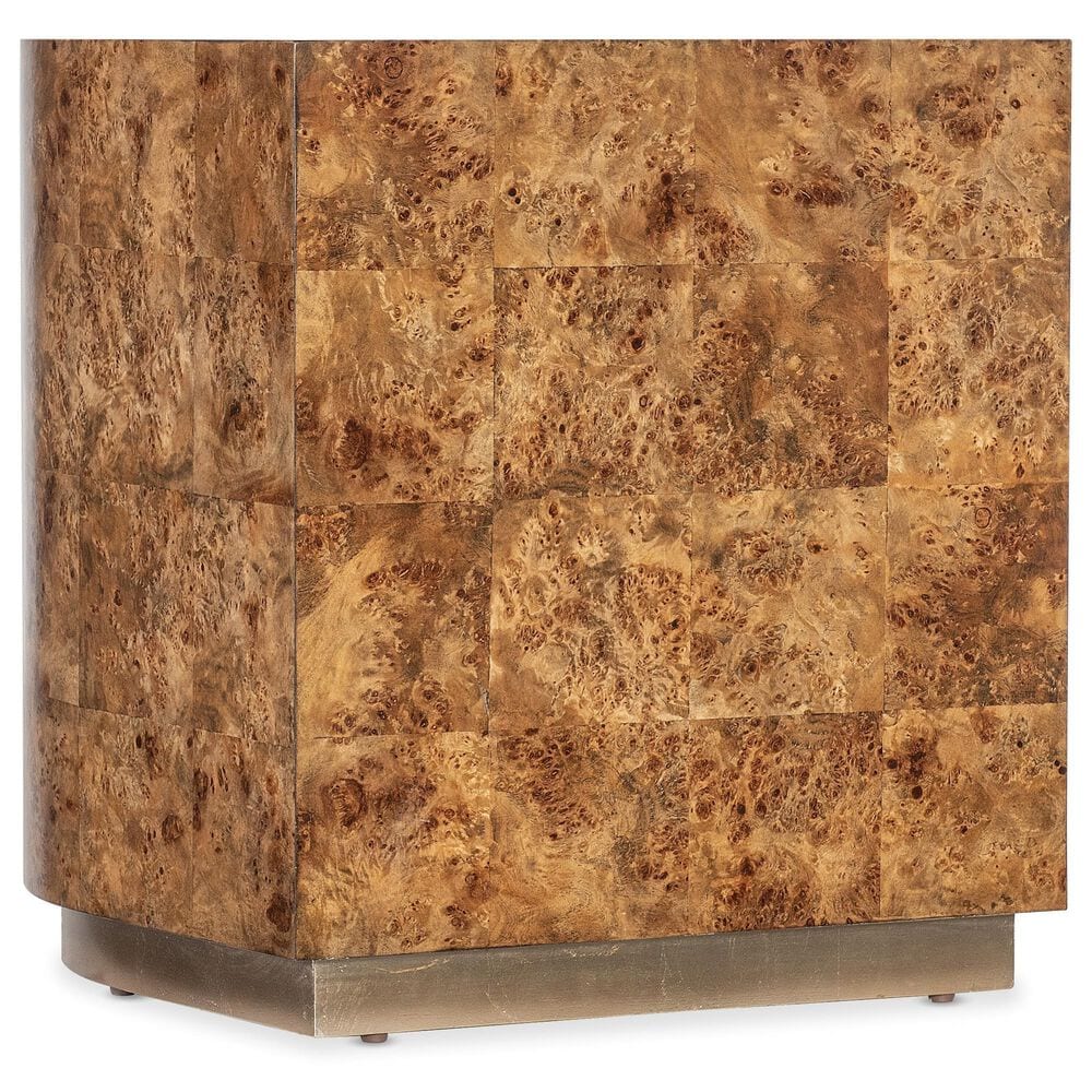 Hooker Furniture MelangeBurlesque End Table in Gold, , large