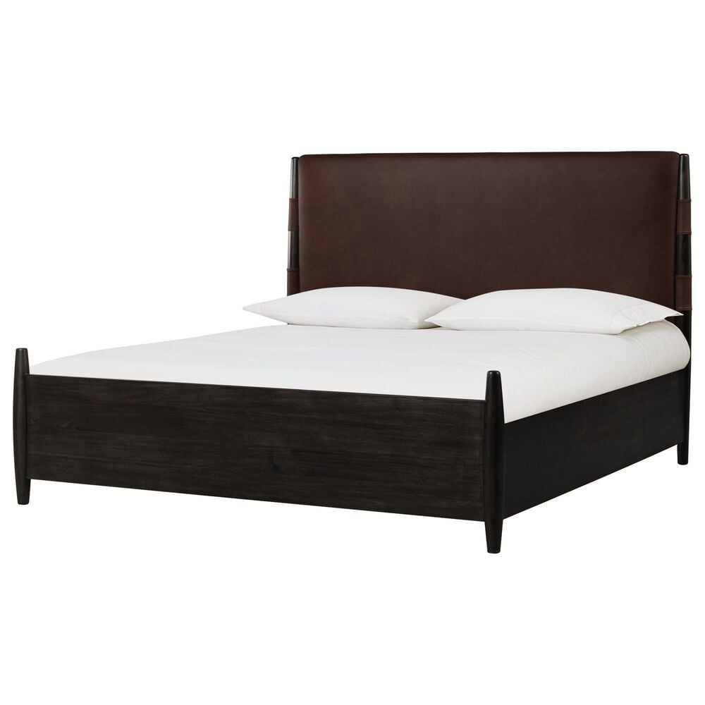 Urban Home Koko Eastern King Upholstered Panel Bed in Minx, , large