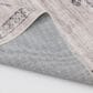 Central Oriental Rugease Aminah 5" x 7" Light Gray Area Rug, , large