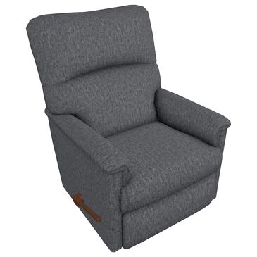 La-Z-Boy Collage Manual Rocker Recliner with Swivel Base in Persia Lake, , large