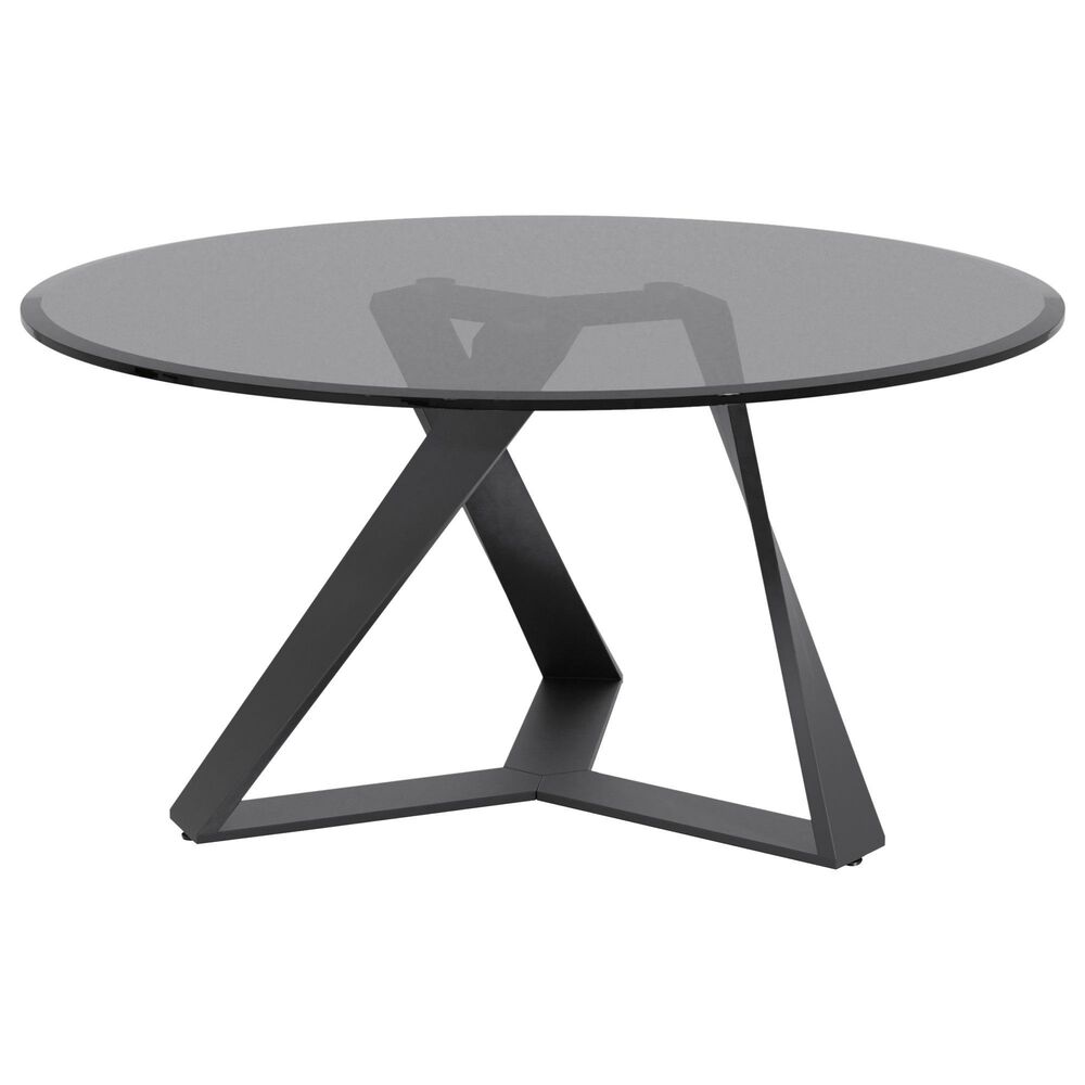 Furniture of America Homer Coffee Table in Black/Gray, , large