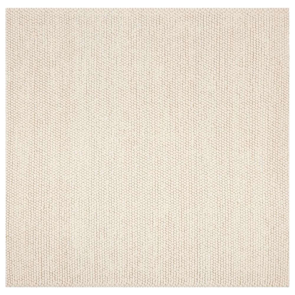 Safavieh Natura NAT620A 6" Square Ivory Area Rug, , large