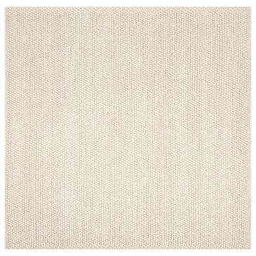 Safavieh Natura NAT620A 6" Square Ivory Area Rug, , large