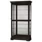 Howard Miller Tyler II Curio Cabinet in Black Satin, , large