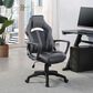 Valor Living Influx Gaming Chair in Black and Grey, , large