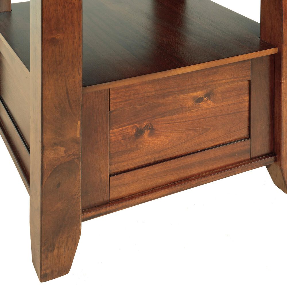 Ashley Ralene 7-Piece Counter Height Dining Set in Medium Brown, , large