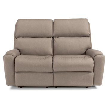 Flexsteel Rio Manual Reclining Loveseat in Flint, , large