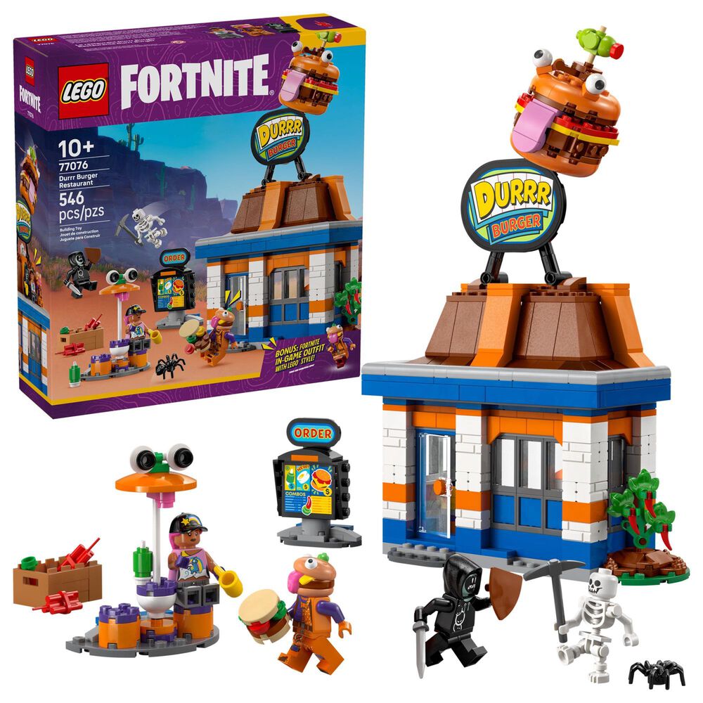 LEGO Fortnite - Durr Burger Restaurant Building Set, , large