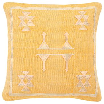 Safavieh Kiba 18" Pillow in Mustard, , large