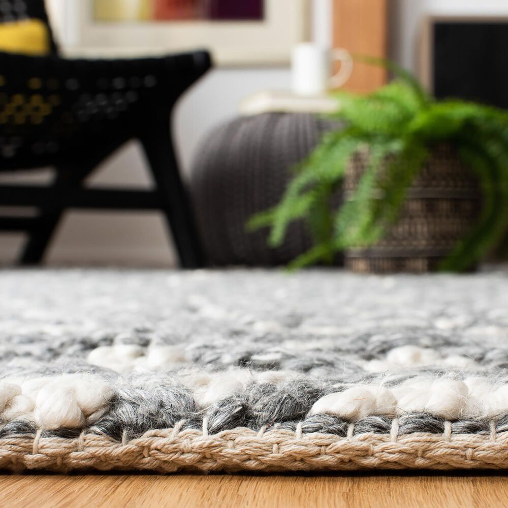 Safavieh Natura 5&#39; x 8&#39; Grey and Beige Area Rug, , large