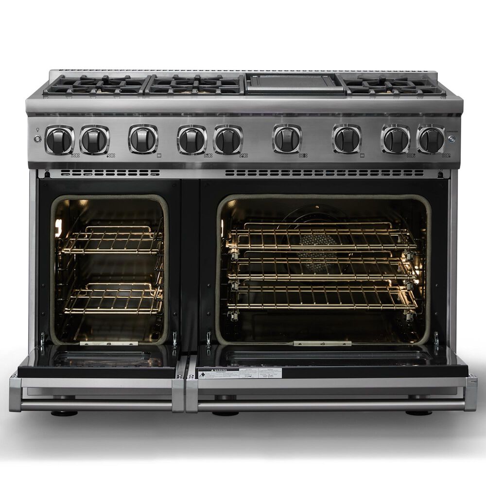 Viking Range 7 Series 48" Sealed Burner Gas Range in Slate Blue, , large