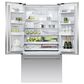 Fisher & Paykel 20.1 Cu. Ft. French Door Refrigerator with Ice and Water Dispenser in Stainless Steel, , large