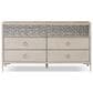 Furniture of America Bashford 6-Drawer Dresser in Natural Oak, , large