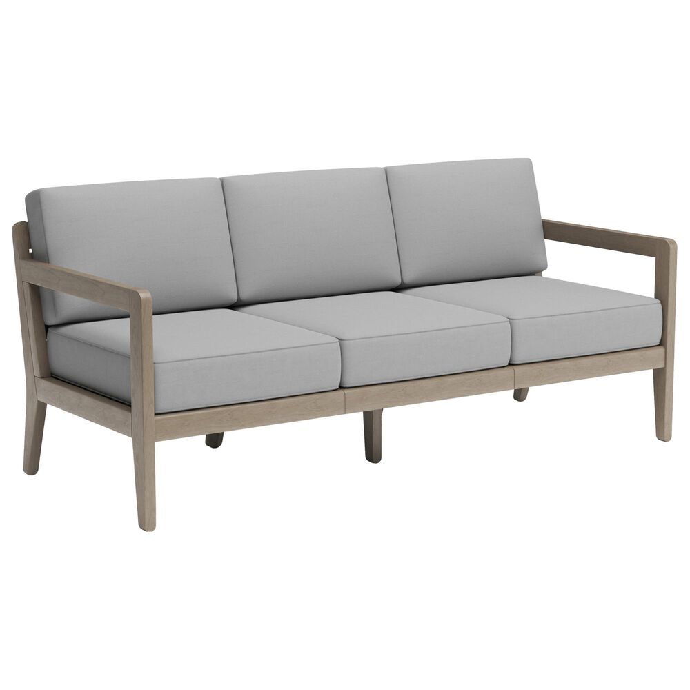 Homestyles Sustain 4-Piece Patio Conversation Set with Coffee Table in Stain Brown, , large