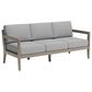 Homestyles Sustain 4-Piece Patio Conversation Set with Coffee Table in Stain Brown, , large