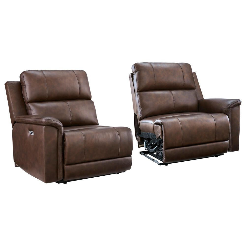 Ashley 2-Piece Power Symmetrical Reclining Sectional Loveseat in Espresso, , large