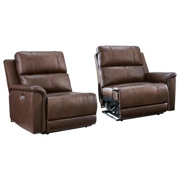 Ashley 2-Piece Power Symmetrical Reclining Sectional Loveseat in Espresso, , large