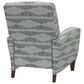 La-Z-Boy Scarlett High Leg Recliner in Bluestone Fabric and Coffee Finish, , large