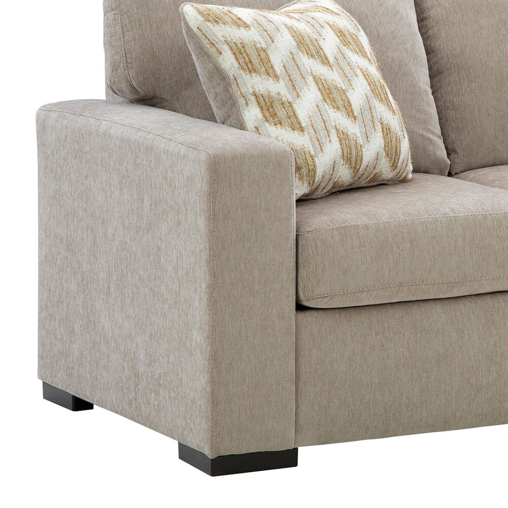 Ashley Bridgepoint 2-Piece Right Facing Sectional with Chaise in Stone, , large